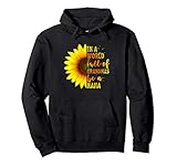 In a World full of Grandmas be a Nana Sunflower Pullover Hoodie