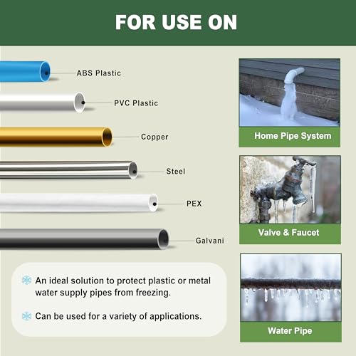 Maxkosko Pipe Heat Cable For Water Pipe Freeze Protection thumb #4