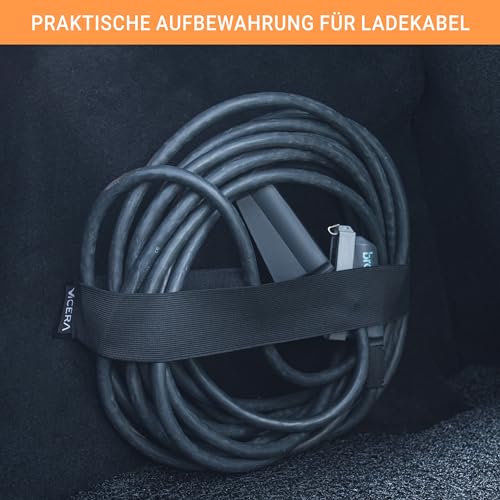 Vicera Kofferraum Organizer Klett 4er Set - Klettbänder zur Befestigung von Gegenständen im Auto - Kofferraum Fixierung zum Aufbewahren & Verstauen