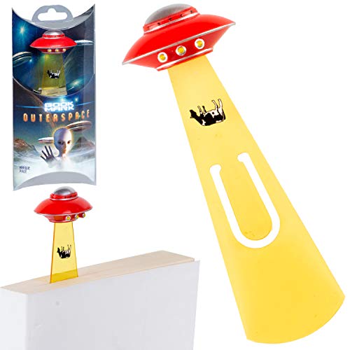 Bookmarks from Outer Space Novelty Fun UFO Book Mark Reading Book Lover Gift
