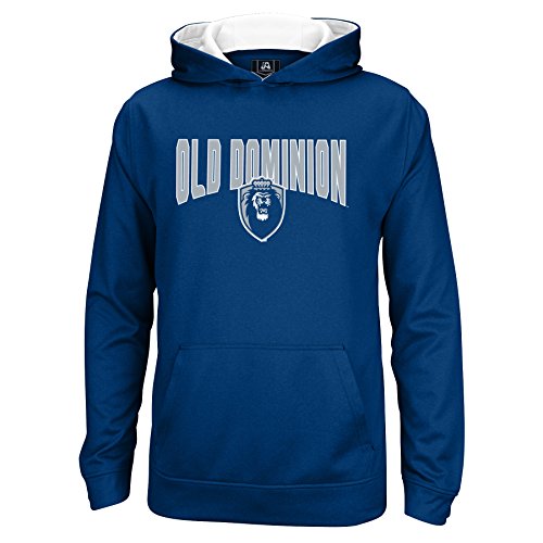 NCAA Old Dominion Monarchs Kids & Baby Foundation Poly Hoodie, Navy/White, Medium