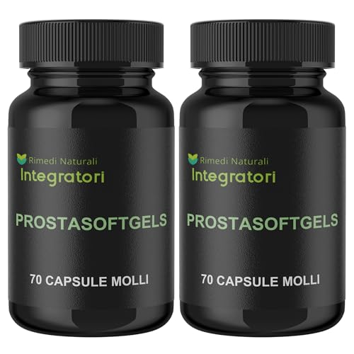 Serenoa Repens 140 Softgels per il benessere della Prostata e delle vie Urinarie, Prostasoftgels con 320 mg di olio di Saw Palmetto titolato al 90% in acidi grassi | Una al Giorno