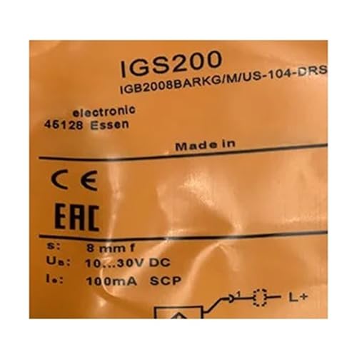 Détecteur de proximité IGS202 inductif haut de gamme IGS204