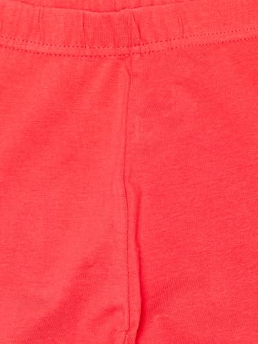 Image of BODYCARE Girls Cotton Stretch Leggings, Elastic Waist Ankle Length Leggings for Kids, Soft