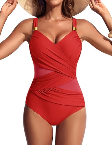 Hanna Nikole Costume da bagno intero da donna, costume da