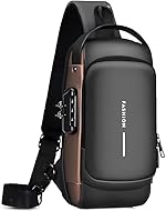 Waterproof Polyester Crossbody Sling Bag, Anti Theft Chest Backpack for Men & Women, College Bag, Shoulder Travel Backpack for Outdoor Work Backpack