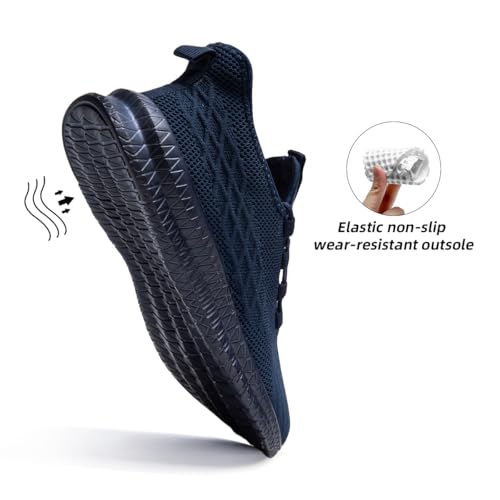 Image of DLWKIPV Womens Walking Shoes Slip On Sneakers Tennis Shoes Running Sport Workout Gym Shoes Athletic Non Slip Lightweight Breathable Fashion Casual Shoes for Travel Work