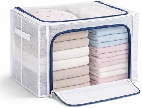 Caixa Organizadora Impermeavel Premium Organizador de Roupas Cobe...