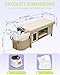 Head Spa Bed, Japanese Head Spa, Shampoo Bed, with Water Circulation & Fumigation Therapy, Scalp Care Massage Table for Barbershop, Salon Station, Massage Parlor