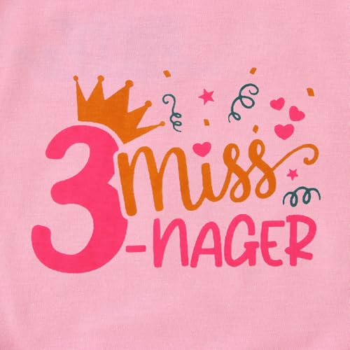 Toddler Girl Birthday Shirt 2nd 3rd 4th 5th Letter Long Sleeve T-Shirt Top 2 3 4 5 Year Old Birthday Girl Outfit4