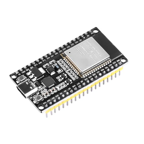 1 Pieza 38pin USB C ESP32 NodeMCU WiFi Bluetooth Módulo ESP32 WROOM 32 Placa de Desarrollo con CP2102 Compatible con Interfaz Arduino Tipo C