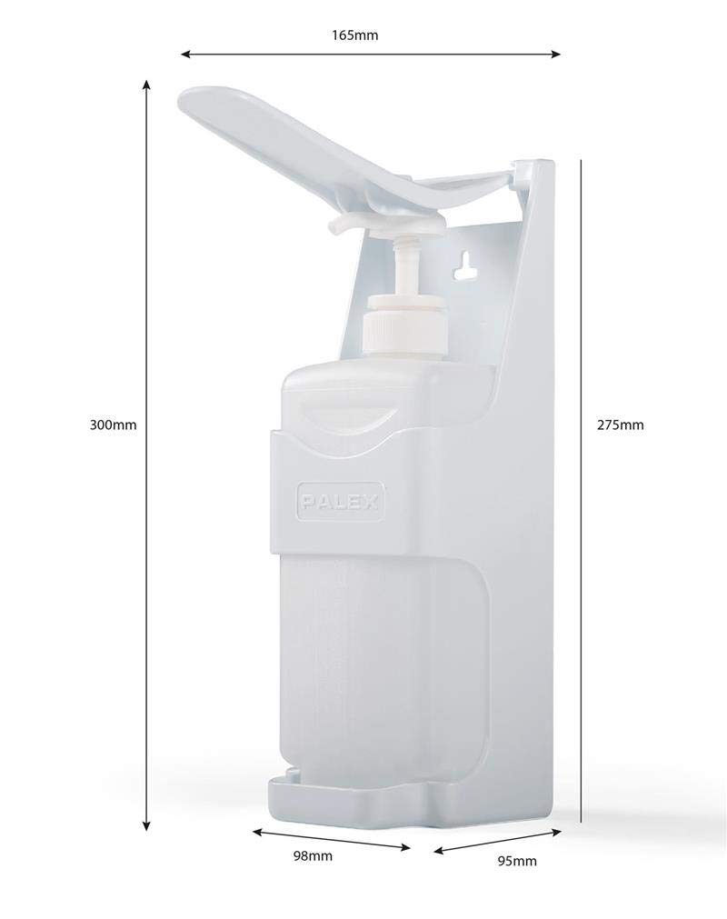 Distributeur de désinfectant 1000 ml NN mural avec cartouche amovible gel mains