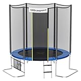 Ultrasport Gartentrampolin Jumper 251 cm inkl. Sicherheitsnetz