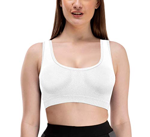 Image of Women's /Girl's Everyday Sports Air Bra Non-Padded, Non-Wired Molded Sport Bra