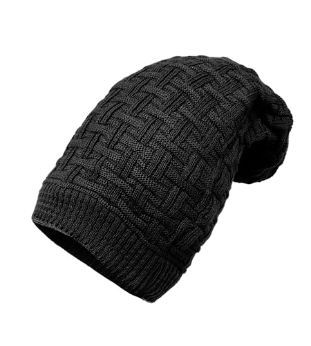 FREECULTR Unisex Premium Beanie Cap for Men Women Skull Slouchy Winter Woolen Knitted Inside Fur Caps (Pack of 1) - Image 5