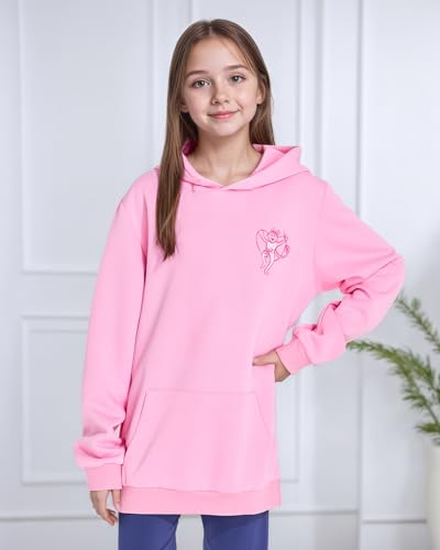 Graphic Hoodies for Teen Girls Cute Monkey Drawstring Sweatshirt Pullover Long Sleeve Preppy Clothes With Pockets3