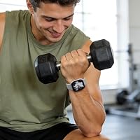 DaQin Silikon Sport Armband Kompatibel mit Apple Watch 44mm 45mm 46mm 49mm – Ansicht 2