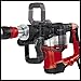 Einhell TE-DH 1027 32 J - Martillo demoledor-picador, 1.500 W, empuñadura antideslizante,...
