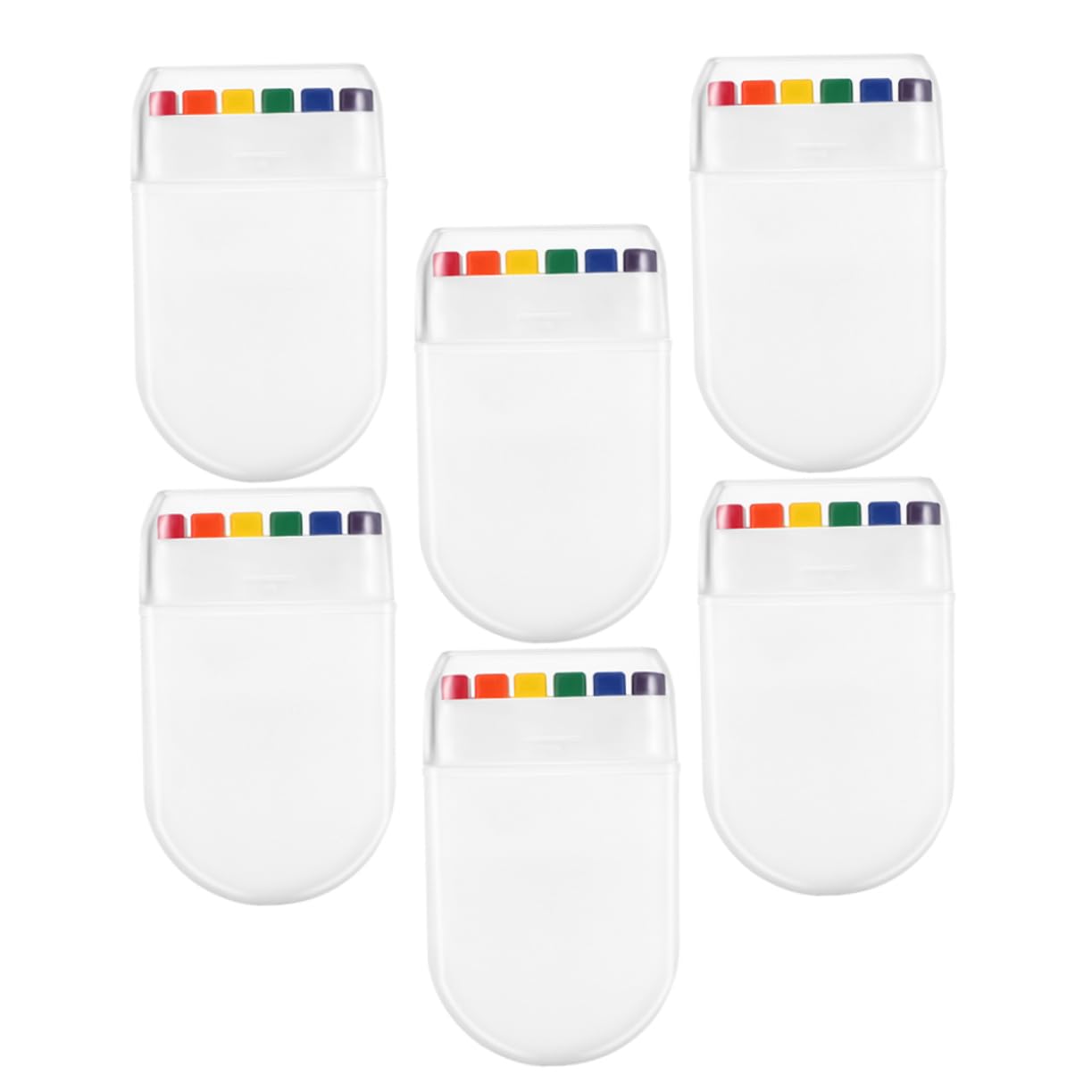 BESTYASH 6pcs Face Painted Suit Body Pigment Safety Face Paint Body Paint for Adults Makeup Greasepaint Face Pigment Soccer Fans Face Paint National Flag Face Oil Wax