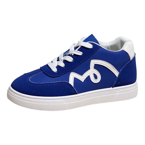 Zapatillas Caminar Mujer Zapatillas Deportivas Elegantes, versátiles e Informales para Caminar, cómodas y Deportivas para Uso Diario (Blue, 41)