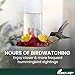 Perky-Pet 217 Window Mount Plastic Hummingbird Feeder with Perches - 8 oz Outdoor Garden Décor Hummingbird Feeder, iridescent color