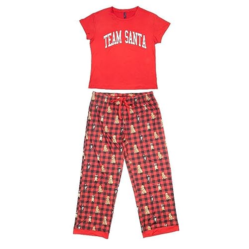 Simply Southern Team Santa - Dogs - Adult Pajama Set