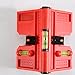 2Pcs Spirit Level, Magnetic Post Level Tool Folds for Storage, Cross Check Bubble Level