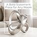 Metal Decorative Object – Minimalist Shelves & Coffee Table Decor – Aluminum Knot Sculpture Modern Home Decor for Office, Bedroom & Living Room – 8