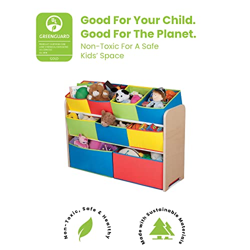 Delta Children TB84752GN-999 Delta Multi-Color Deluxe Toy Organizer thumb #2
