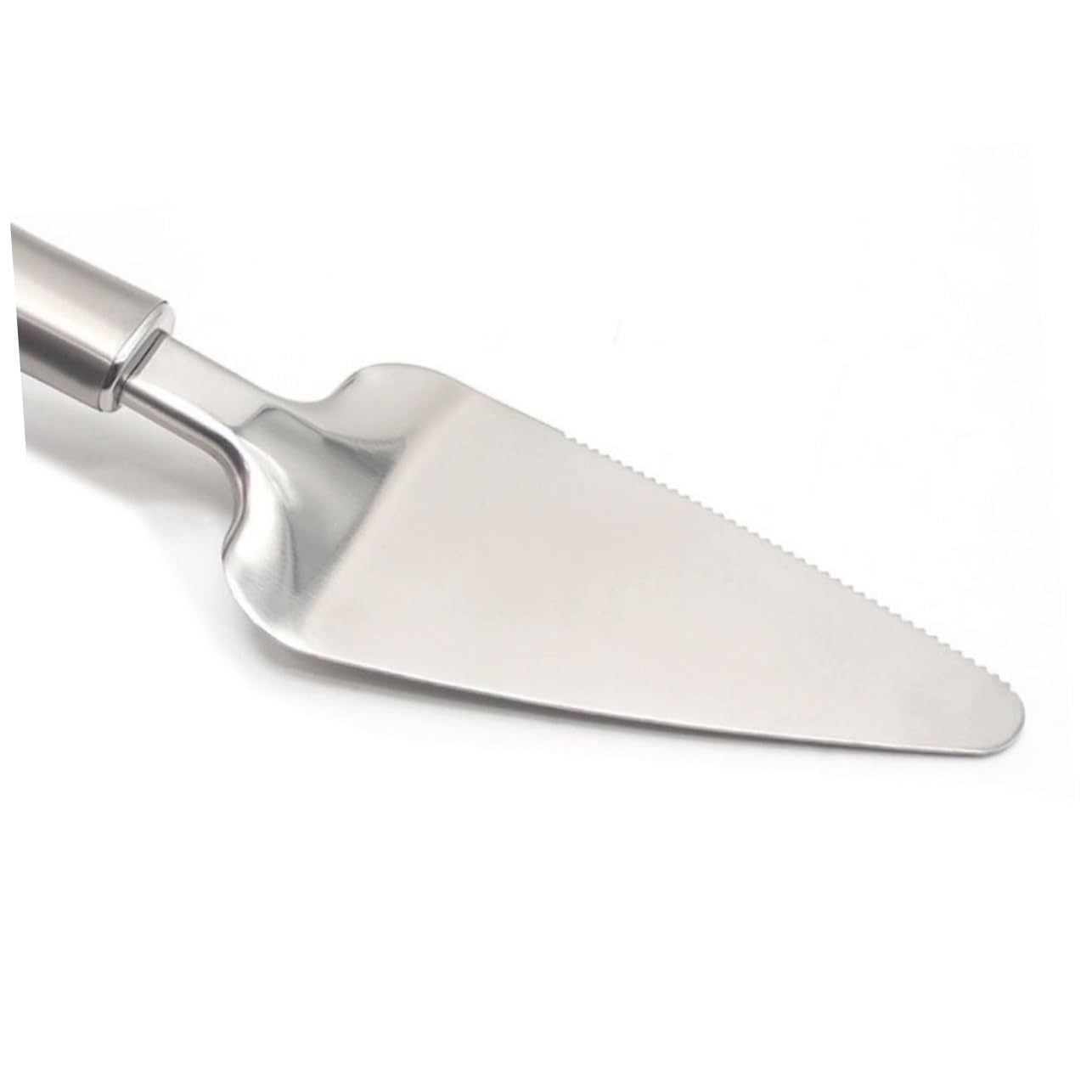 COLLBATH Pizza Cutter Pie Crust Pie Server Spatula Cake Spatula Pizza Server Pasties Cake Server Cake Shovel Baking Spatula Pie Cutter Baking Shovel Pizza Spatula Slicer Flatware Silver