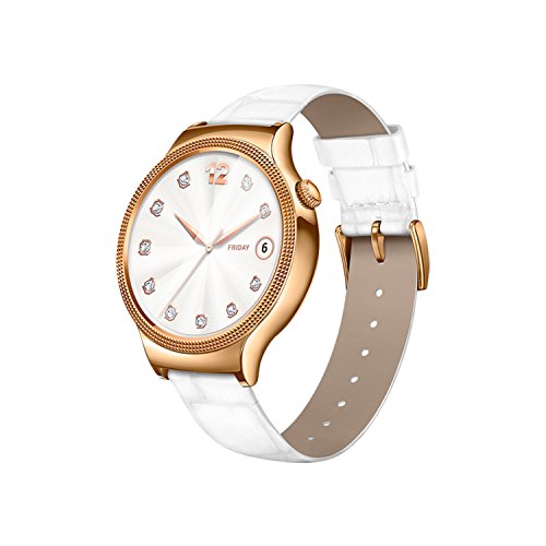 Huawei Smartwatch for iPhone, Android Smartphones - Retail Packaging - Gold/Pearl