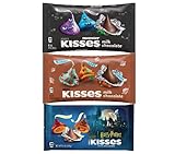 Bundle of Assorted Halloween and Fall Themed Bulk Hershey Kisses Monster foil (1), Fall Harvest (1) & Harry Potter themed (1) by CANDYMAN