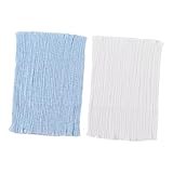 HOMOBABE 2 Stück Bauchband Neugeborene Hautfreundlich Aus Reiner Baumwolle Atmungsaktiv Für Babys Bauchschutz