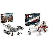 producto 2: El caza estelar de juguete tiene cabina abatible con espacio para una mini figura, 2 cañones, tren de aterrizaje retráctil, clips para sables de Star Wars y un punto de sujeción en el ala para un droide