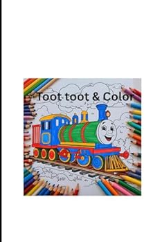 Paperback Toot toot & Color Book
