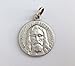 Medalla de Santa Cara de Cristo de Plata Maciza 925