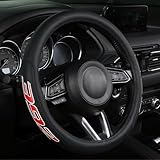 Microfiber Leather Steering Wheel Cover 15inch Breathable Compatible with Challenger Charger Durango 300C Car Accessories