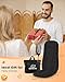 Snailax Massage Seat Cushion with 10 Vibration Motors, Back Massager with Heat, Massage Chair Pad with 5 Vibration Modes, 2 Heating Levels, Chair Massager for Home, Office, Gifts for Men, Women