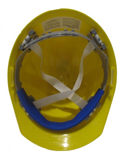 Erb 19252 Americana Vent Cap Style Hard Hat With Slide Lock, Yellow Medium #TOP1