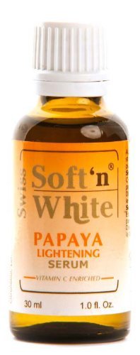 SOFT'N WHITE PAPAYA LIGHTENING SERUM WITH VITAMIN C 1oz
