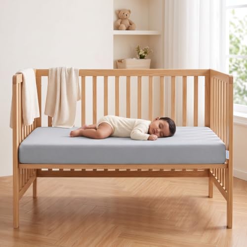 Image of Cherilo Memory Foam Baby Mattress for 0 to 2 Years | 1 Year Warranty | Suitable for Baby Cot, Crib, Bassinet, Washable Waterproof Cover - 48 inch x 24 inch x 4 inch - Pack of 1