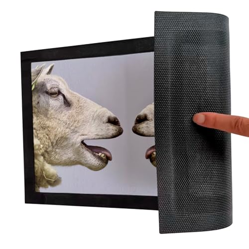 Paillasson brebis face à face moutons tapis déco drôle et joyeux