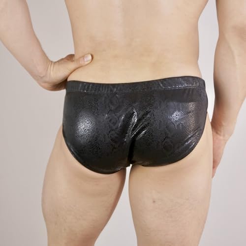 JOCKMAIL Men's Swimming Brief Men's Low Rise Swim Briefs Male Sexy Swimming Bikini Shorts with Removable Pad4