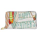 Material - hochwertiges Leder, hochwertiger Metallreißverschluss. Angenehm zu berühren und langlebig.