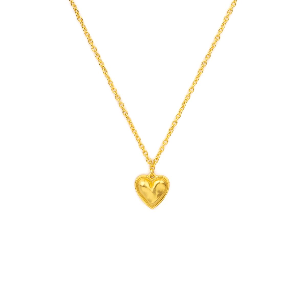 Shaya by CaratLane You and Your Cute Snorts Heart Necklace in Gold Plated 925 Silver for Women (B0CZRX5GHQ) Amazon Price History, Amazon Price Tracker
