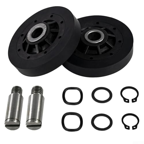 RB170002 Rullo di supporto per tamburo di ricambio per asciugatrici compatibile con AP5186795 PS12220620 per migliorare la stabilità del tamburo