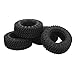 4PCS RC Terraom Tires Super Grip Soft Rubber RC Crawler Mud Tires 1.25inch RC Car Wheel for Axial SCX24 1/24 RC