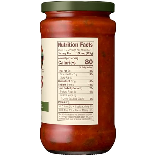 Image of Rao's Homemade Tomato Basil Sauce Made with Italian Tomatoes, 15.5 oz (Pack of 2)