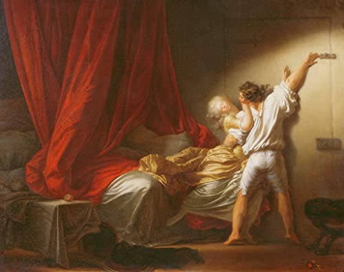 Art Portrait le Boulon de Jean Honoré Fragonard affiche déco mural