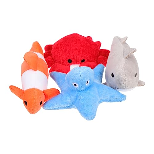 INOOMP 4Pcs Brinquedo De Gato Brinquedos Indestrutíveis Para Cães Brinquedos De Dentição De Gato Bri